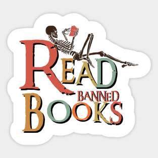 Read Banned Books Sticker